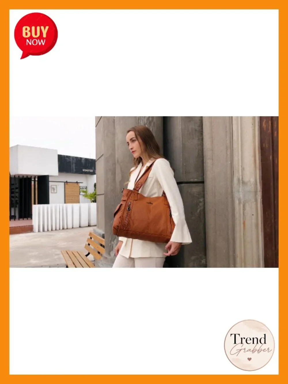 Washed Vegan Leather Top-Handle Hobo Purse with Shoulder Strap